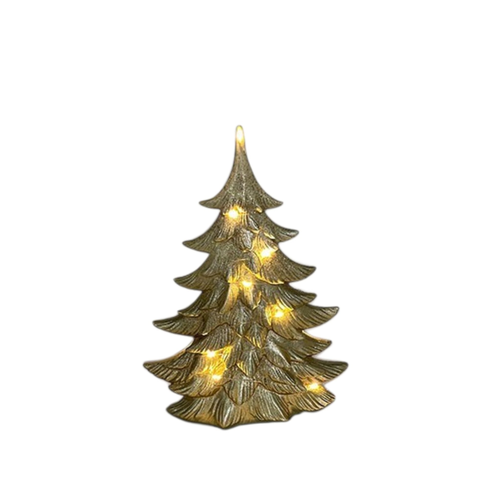 Gold Led Tree Small