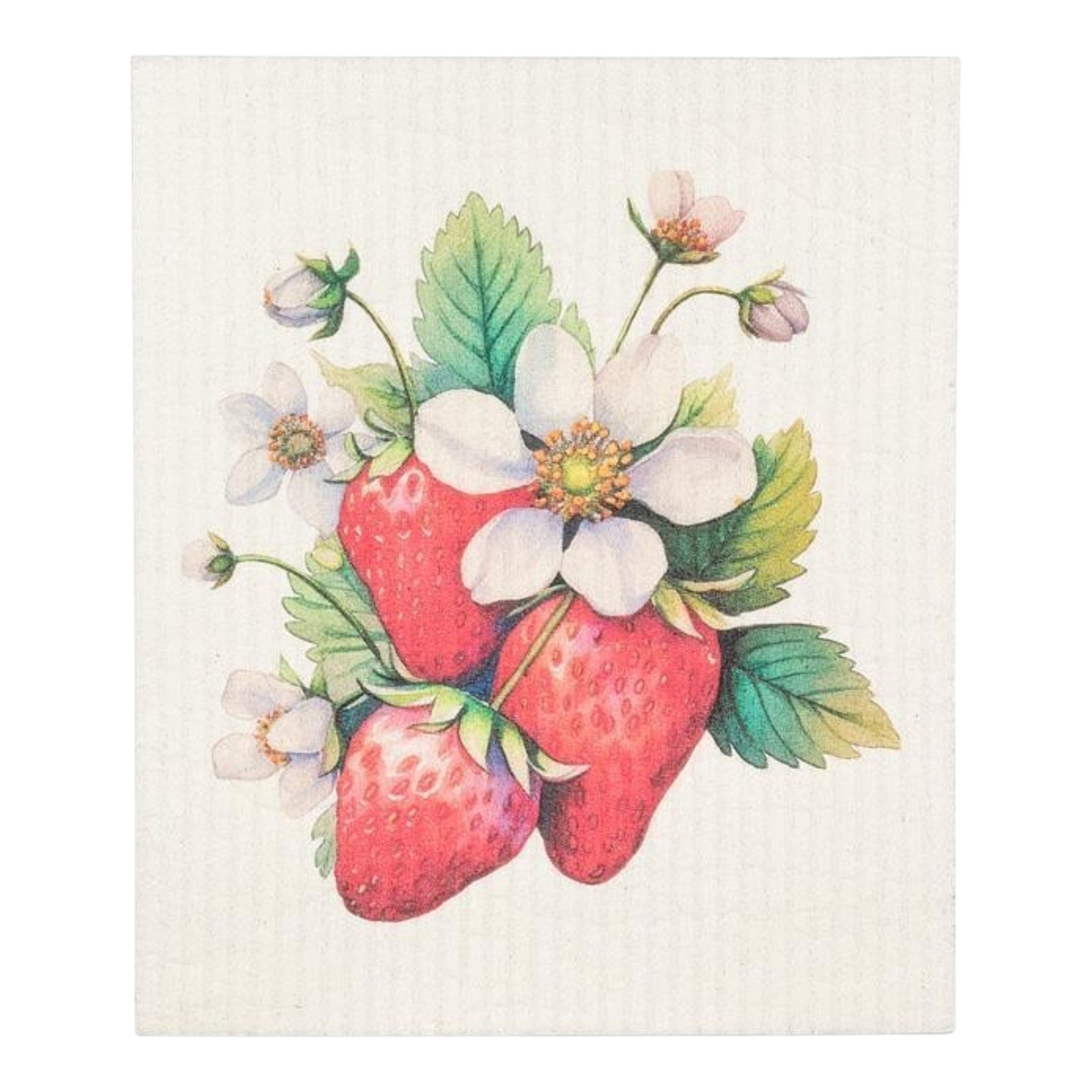 Strawberry Swedish Dishcloth