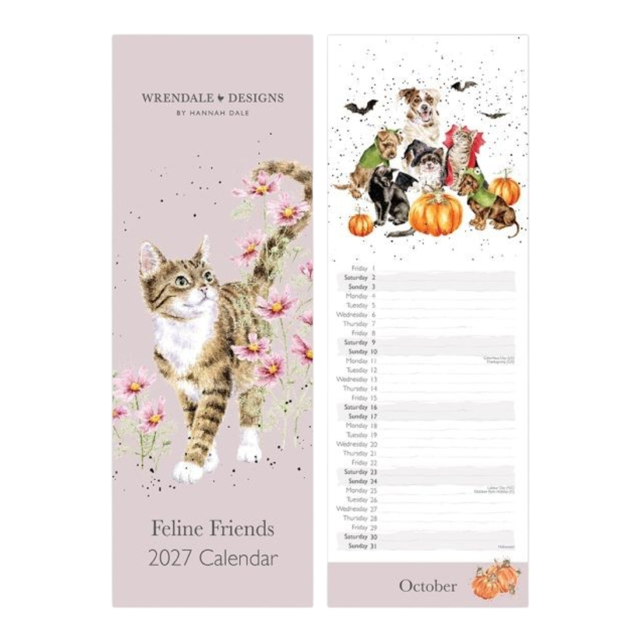 Feline Friends Slim Calander