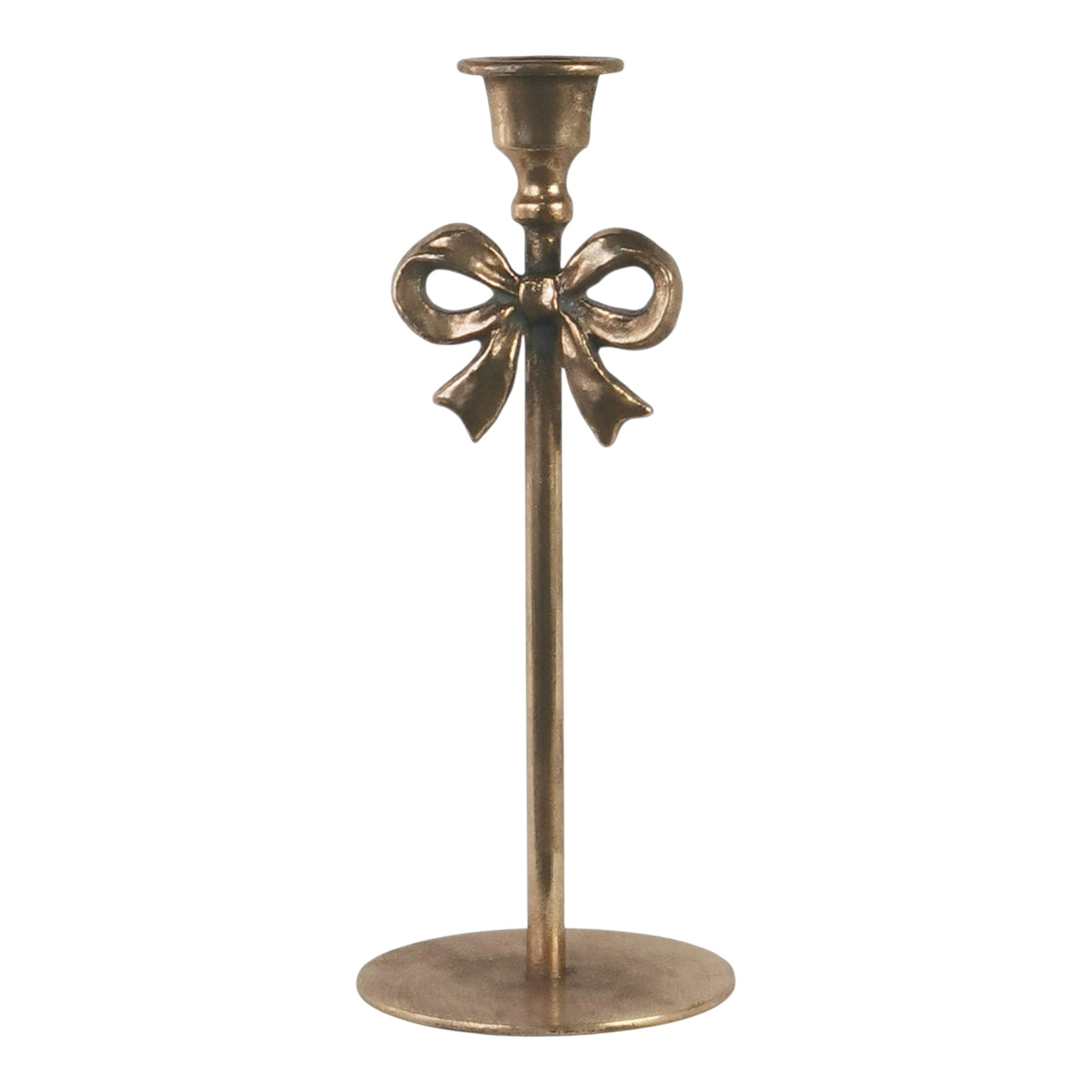 Metal Candle Holder Ribbon