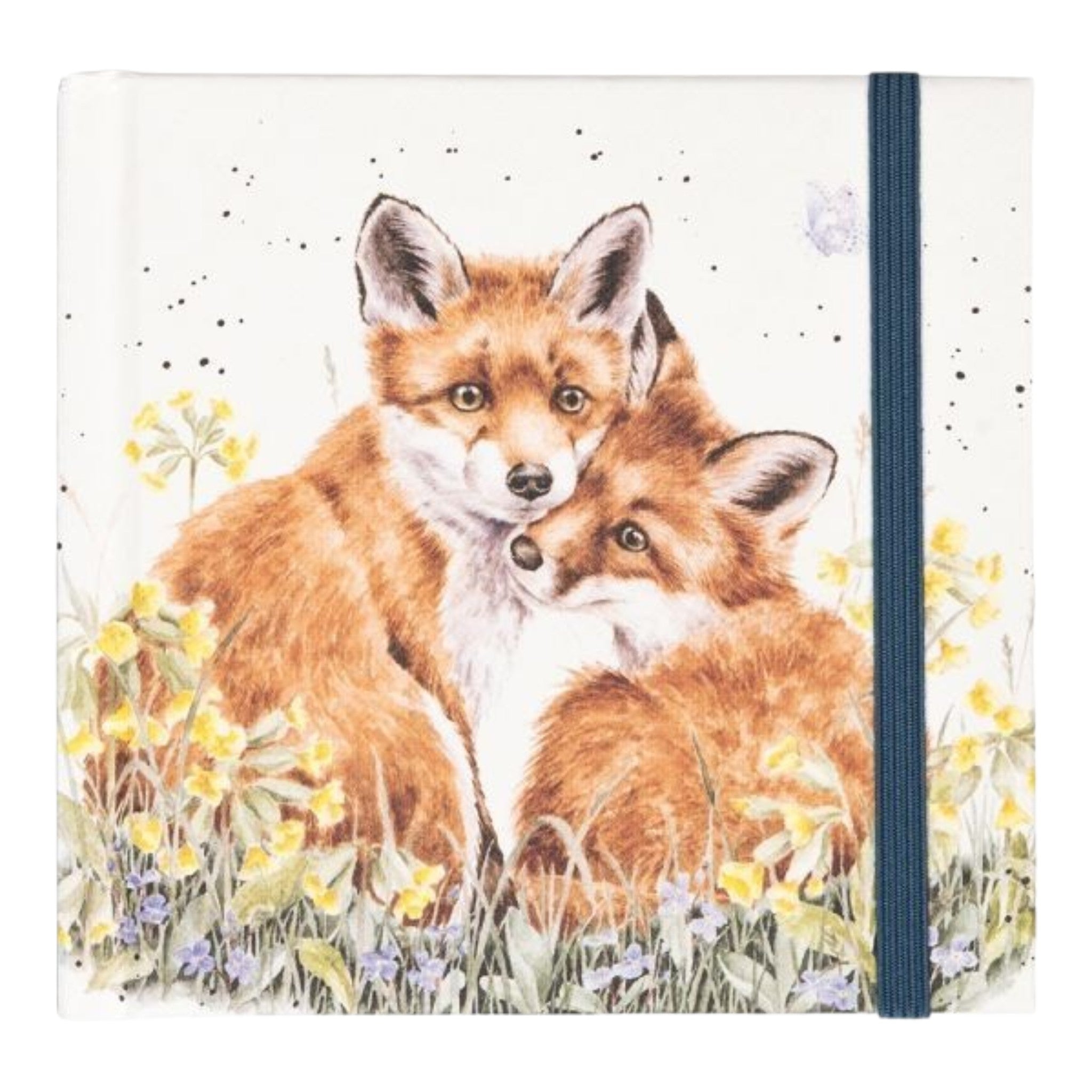 Fox Mini Hard Back Notebook