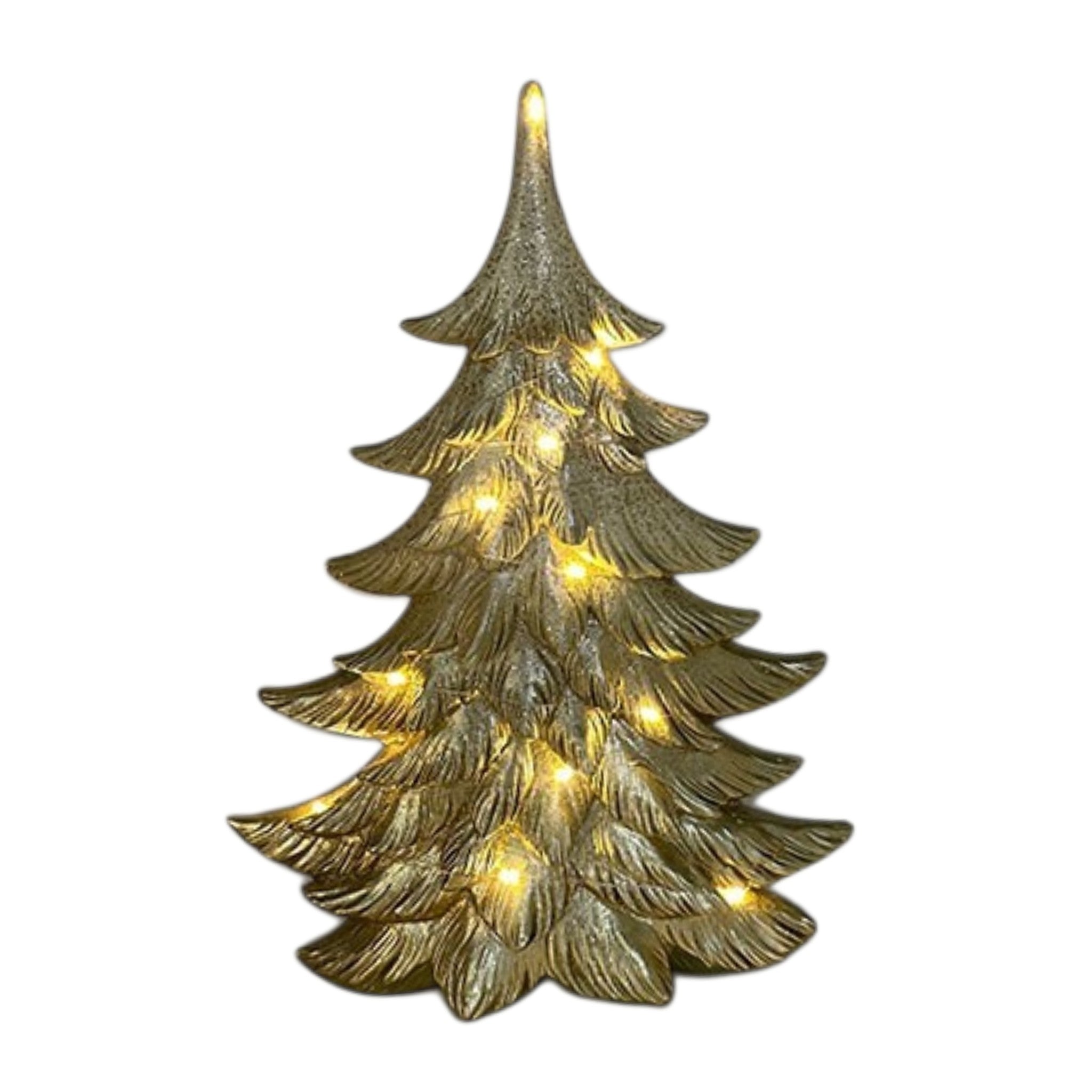 Gold Led Tree Large