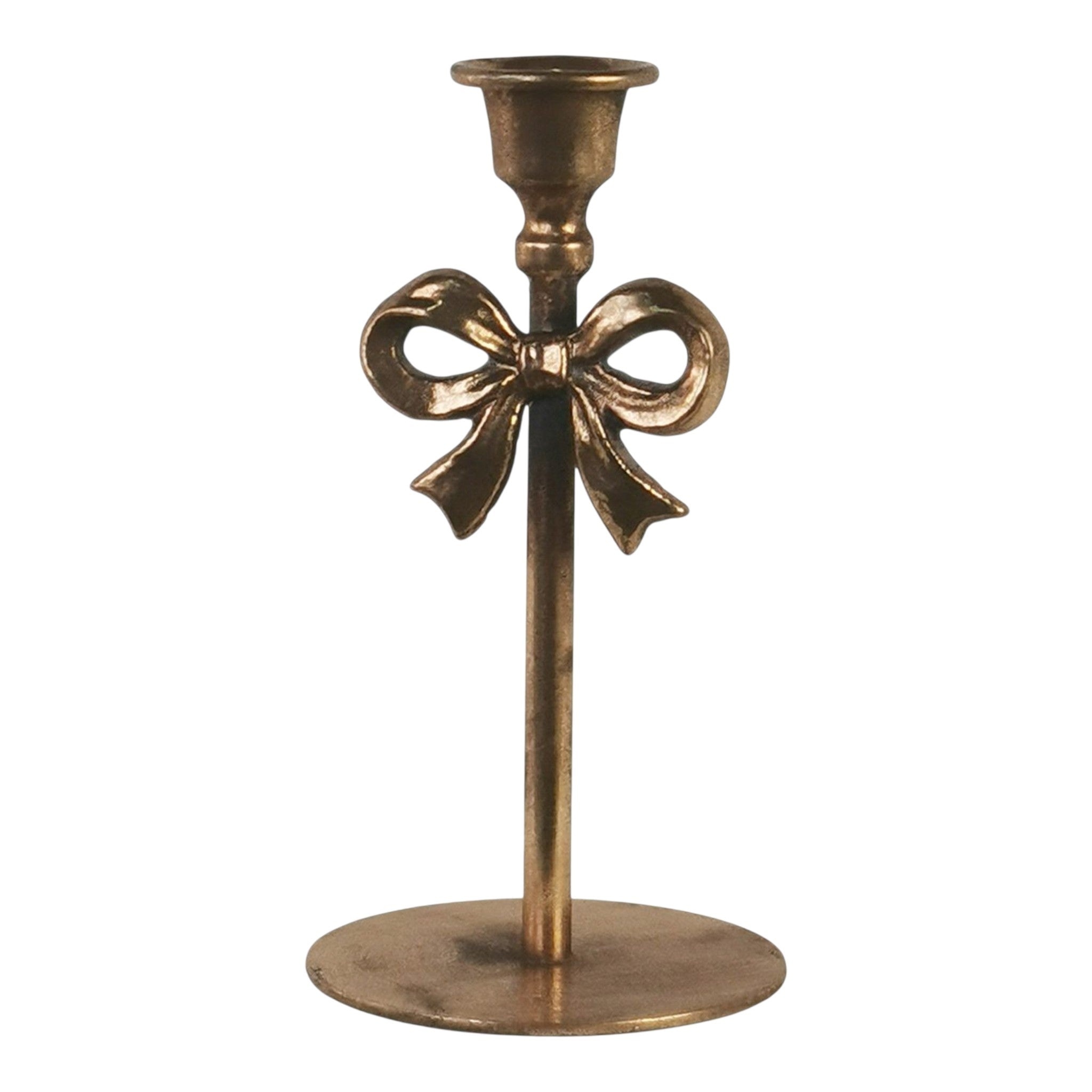 Metal Candle Holder Ribbon