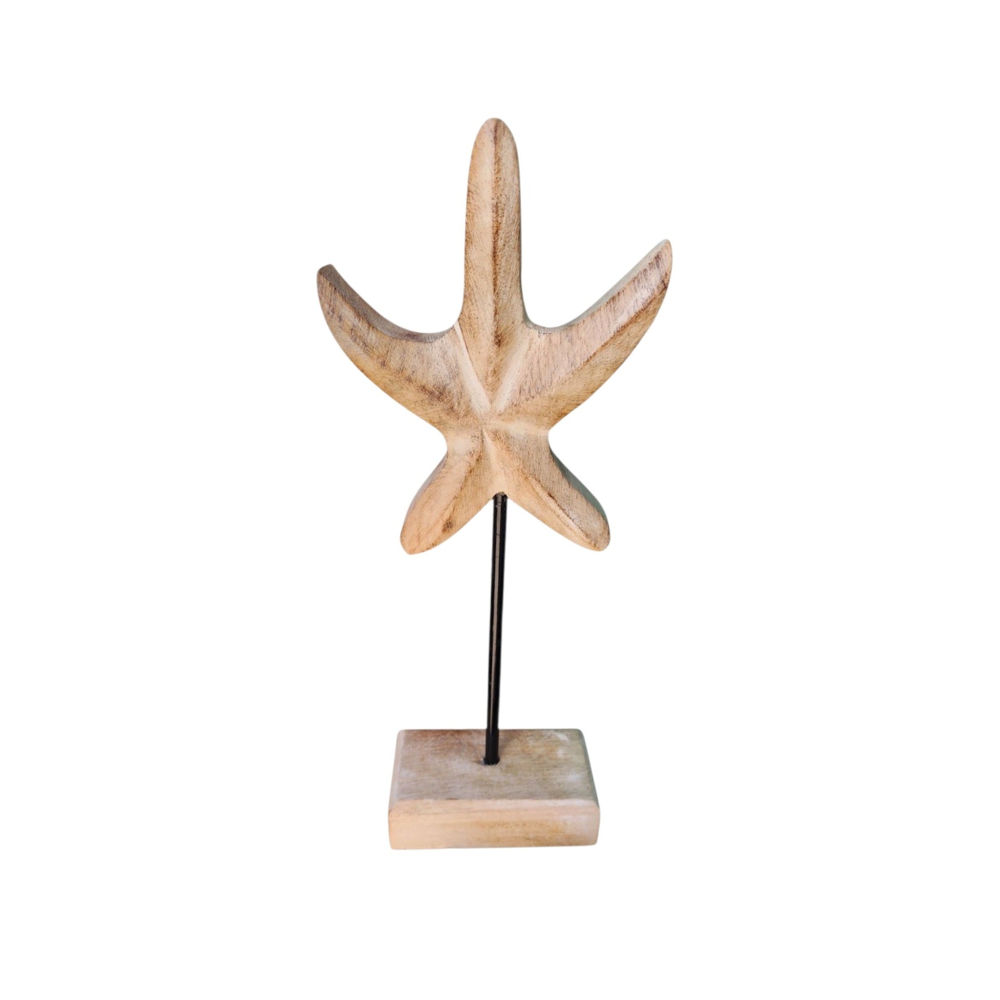 Starfish On Wooden Base