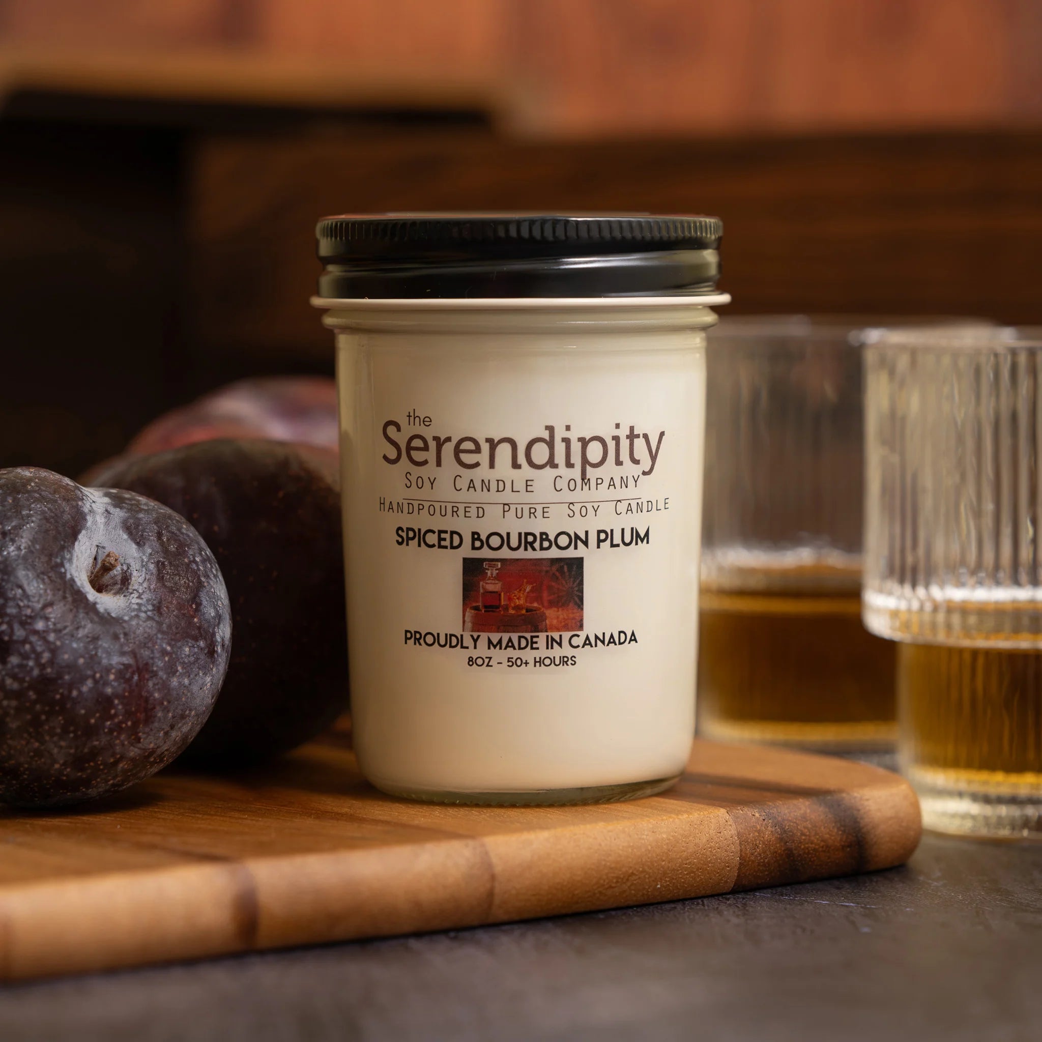 Spiced Bourbon Plum - 8oz