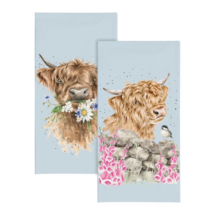 Highland Cow Pocket Tissues